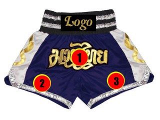 ขายส่ง - กางเกงมวยไทยสั่งตัดพร้อมโลโก้
