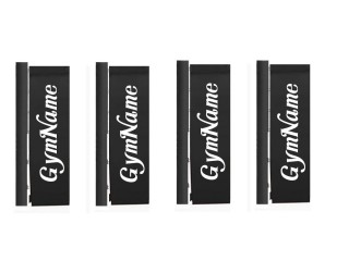 อุปกรณ์เวทีมวย หุ้มเกลียวเร่ง ครบชุด 4 ชิ้น Screen ได้ สีดำ