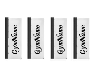 อุปกรณ์เวทีมวย หุ้มเกลียวเร่ง ครบชุด 4 ชิ้น Screen ได้ สีขาว