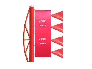 อุปกรณ์เวทีมวย หุ้มเกลียวเร่ง ครบชุด 4 ชิ้น - เลือกสีและ Screen ได้